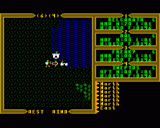 Ultima III: Exodus screenshot 3 for Amiga